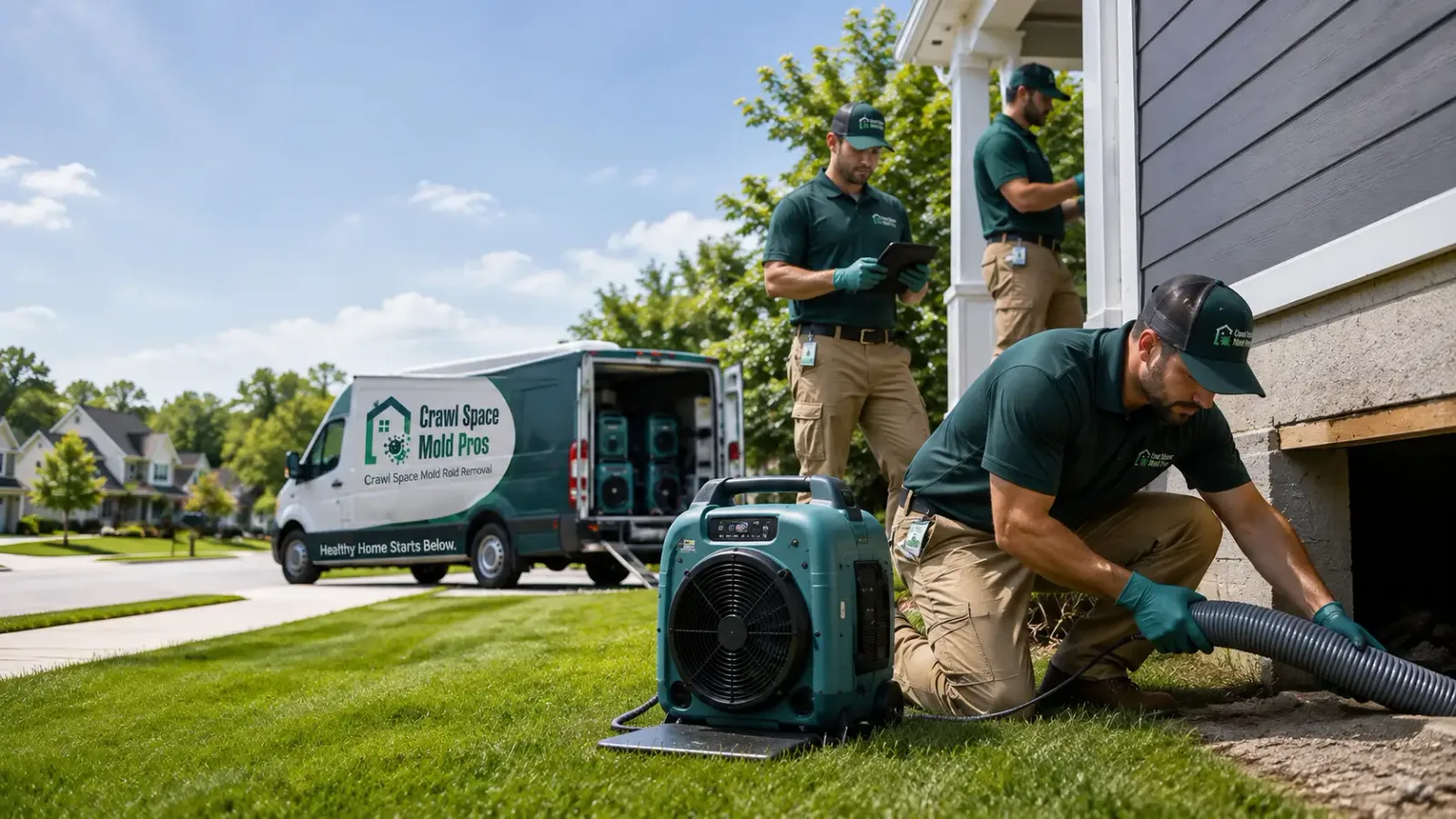 Crawl Space Mold Removal in Talmage, UT